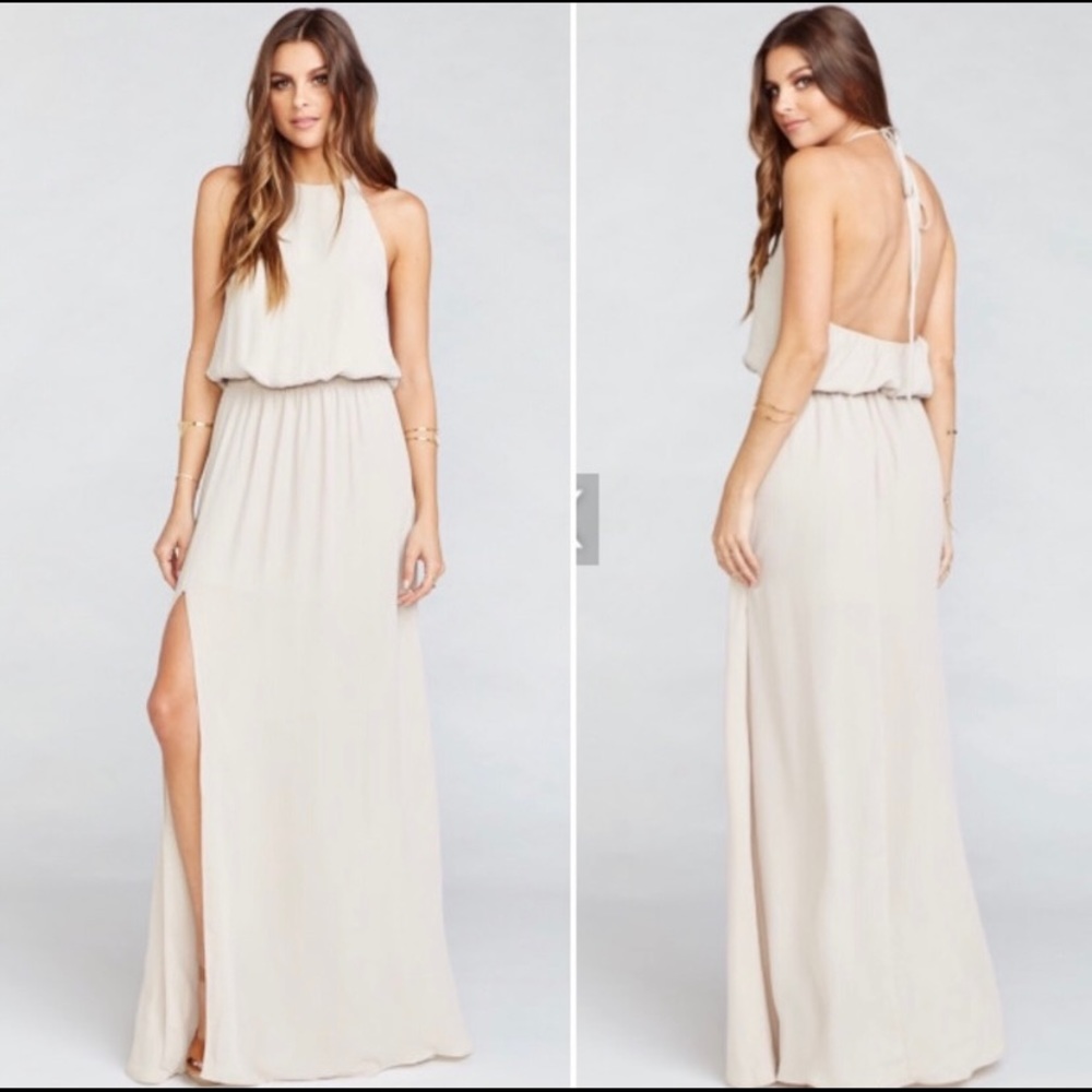 Show Me Your Mumu : Tan Maxi Dress - XL